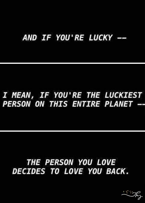 And if you’re lucky…
