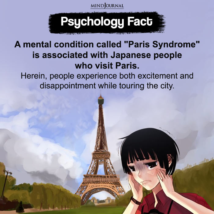 A Mental Condition Called “Paris Syndrome” Is Associated With Japanese People