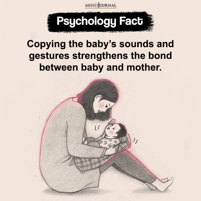 Copying The Baby’s Sounds