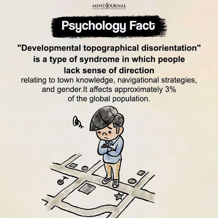 Developmental Topographical Disorientation Is A Type Of Syndrome