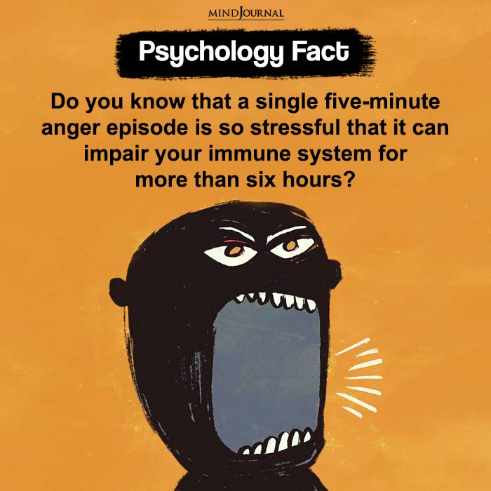 Do You Know That A Single Five-minute Anger Episode Is So Stressful