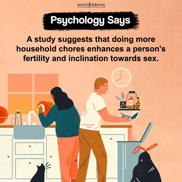 A Study Suggests That Doing More Household Chores Enhances A Person’s Fertility