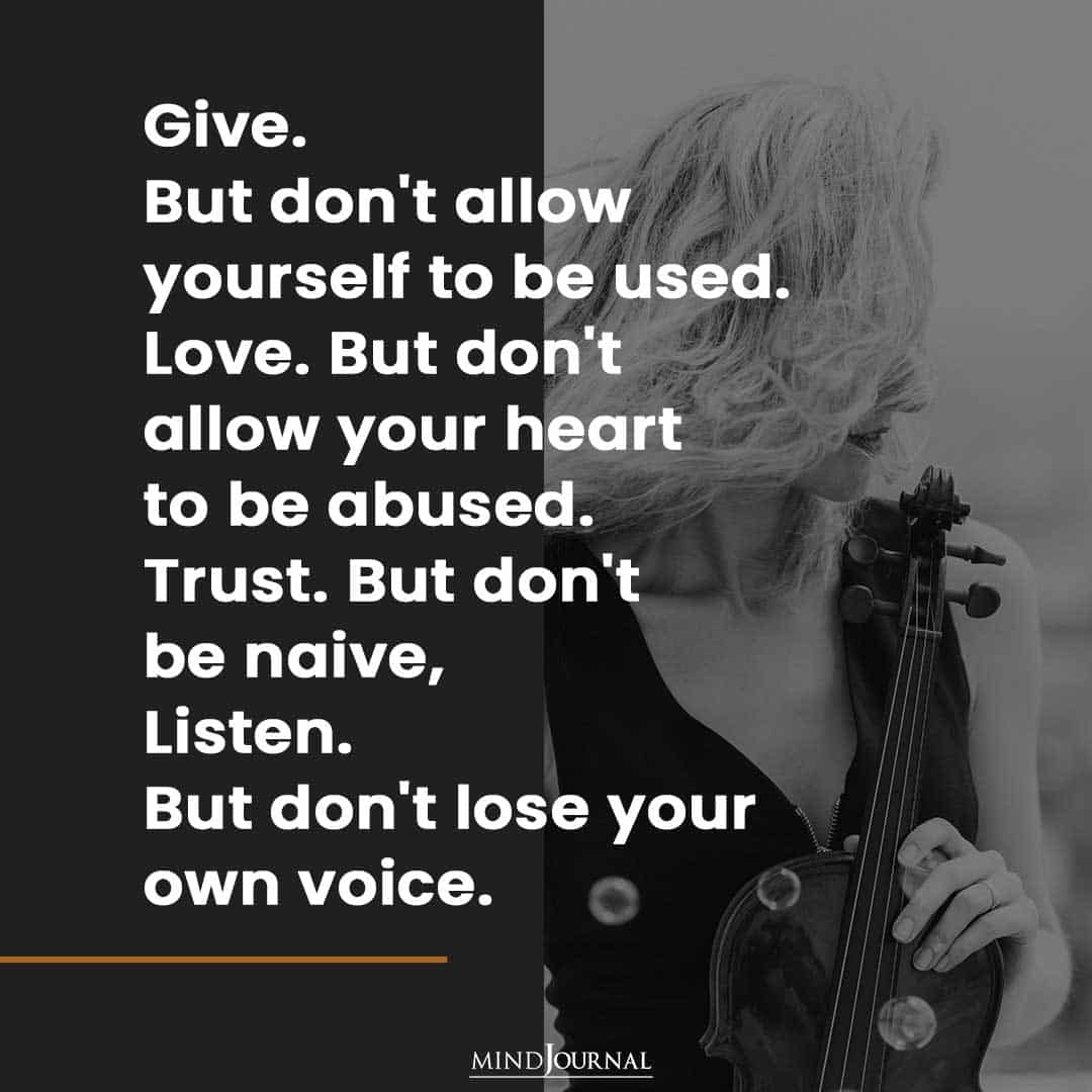 Give.