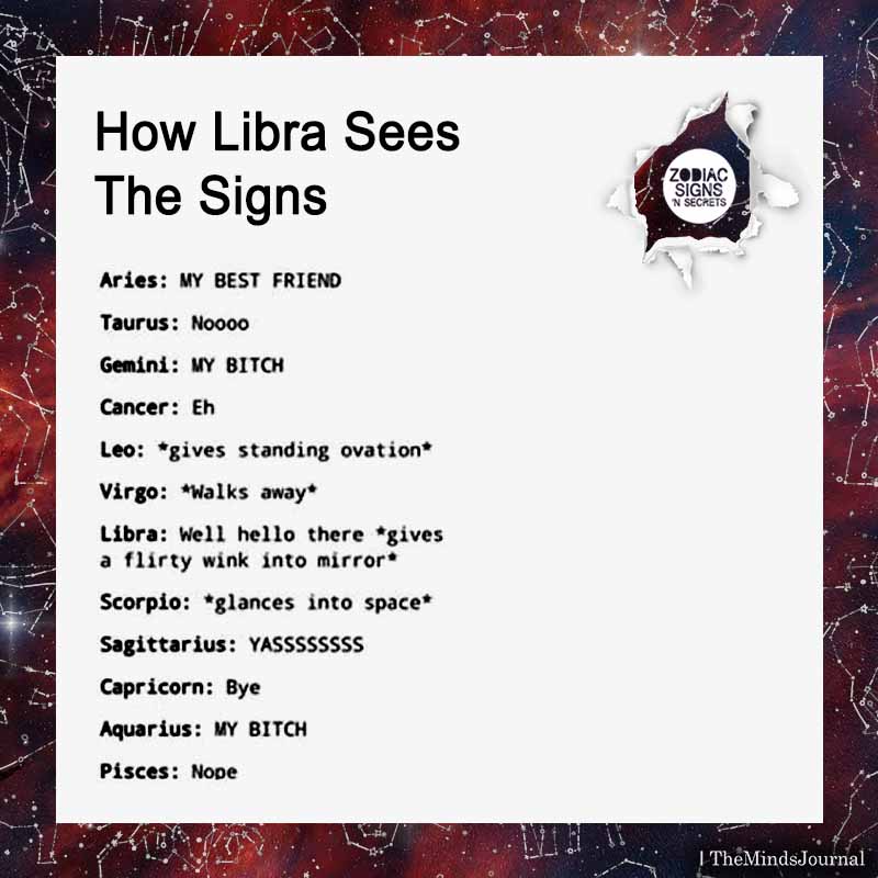How Libra Sees The Signs
