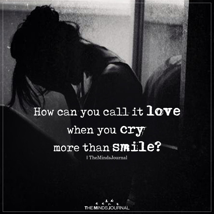 How Can You Call It Love?