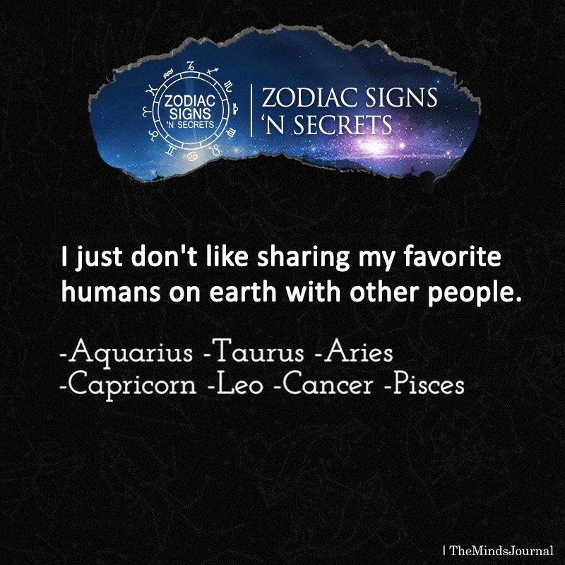 I Just Don’t like Sharing