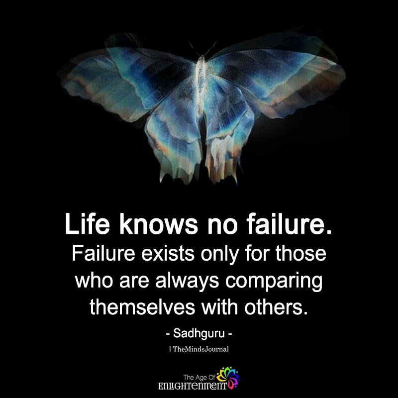 Life Knows No Failure