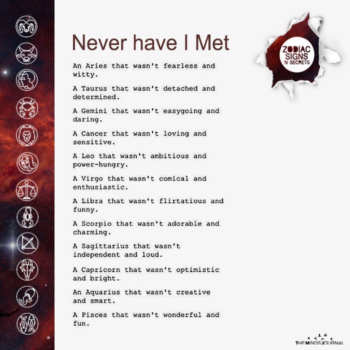 Never Have I Met