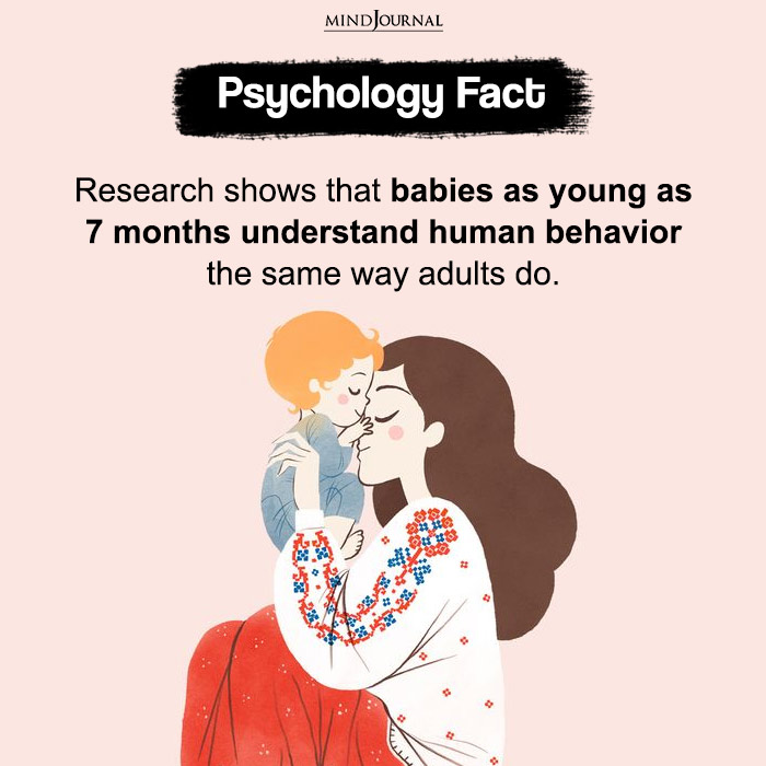 Research Shows That Babies As Young As 7 Months Understand Human Behavior