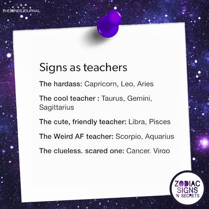 Signs As Teachers