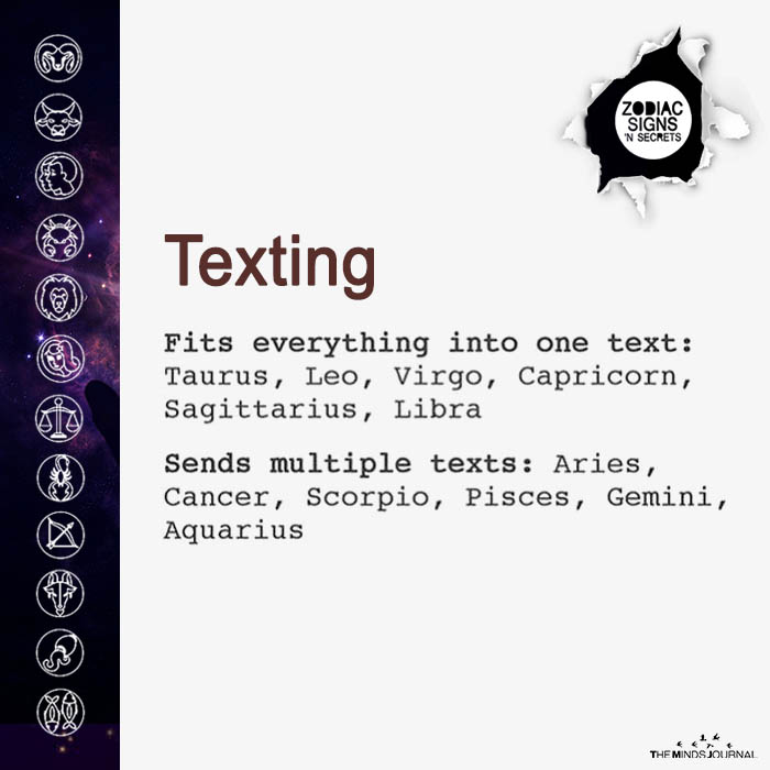 Signs As Texting