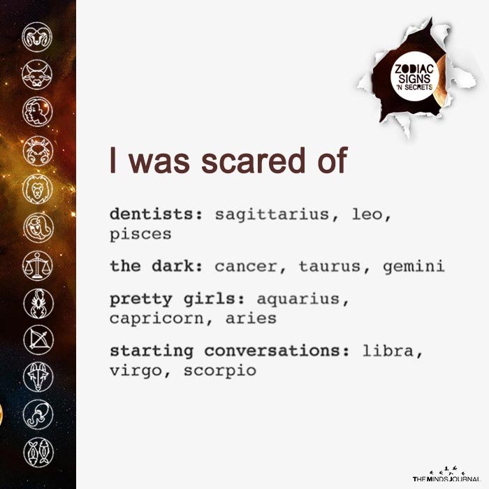 Signs Were Scared Of