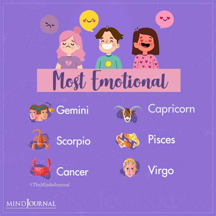 The Most Emotional Zodiac Signs