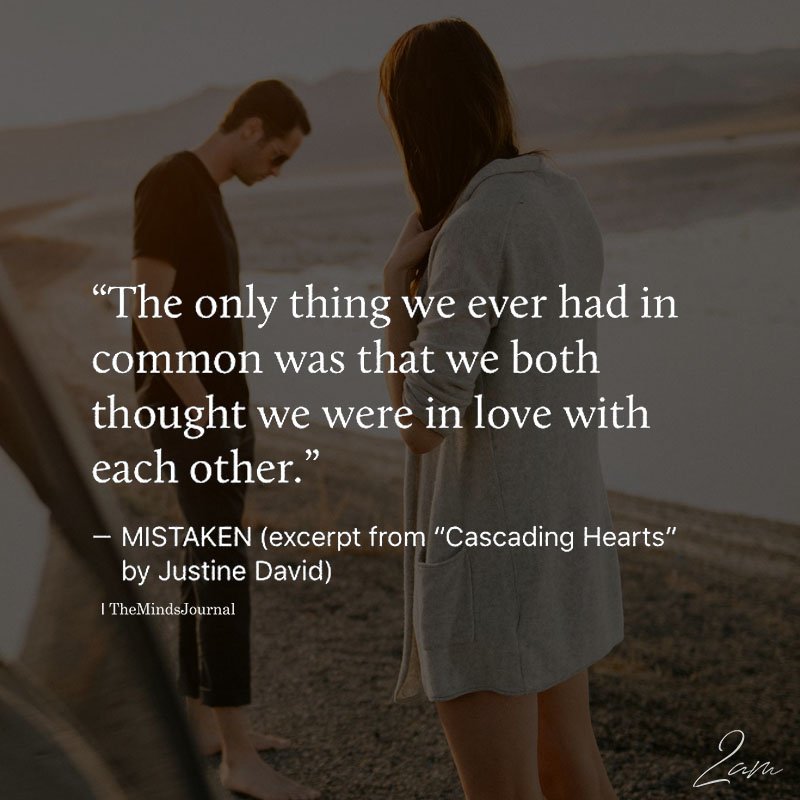 The Only Thing We Ever Had In Common