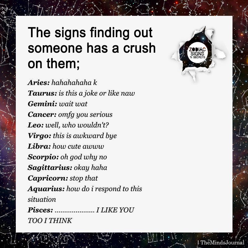 The Signs Finding Out Someone Has A Crush On Them