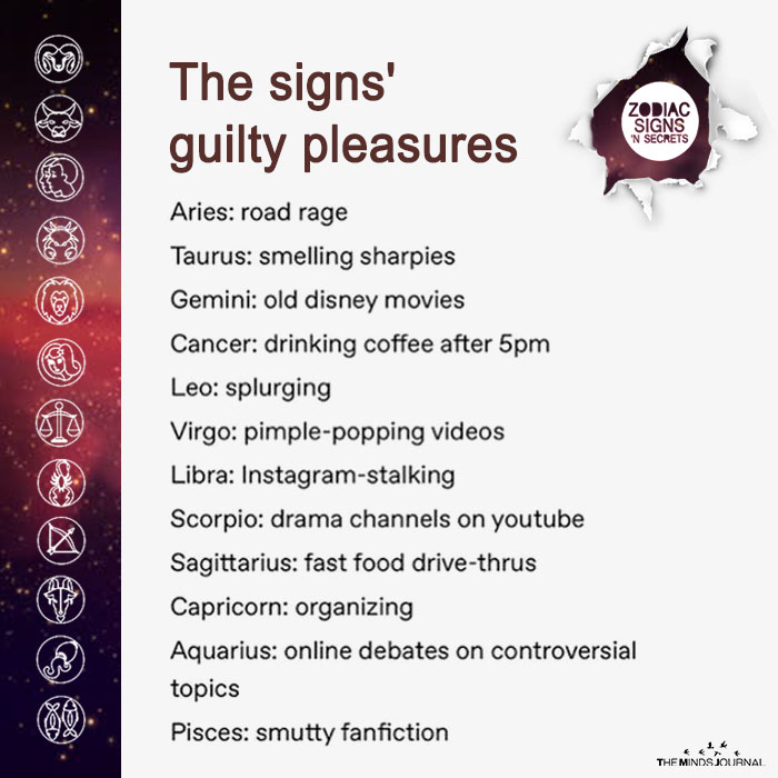 The Signs’ Guilty Pleasures