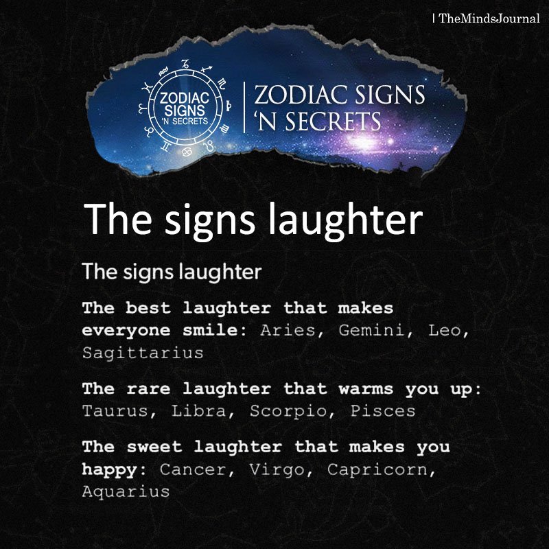 The Signs’ Laughter