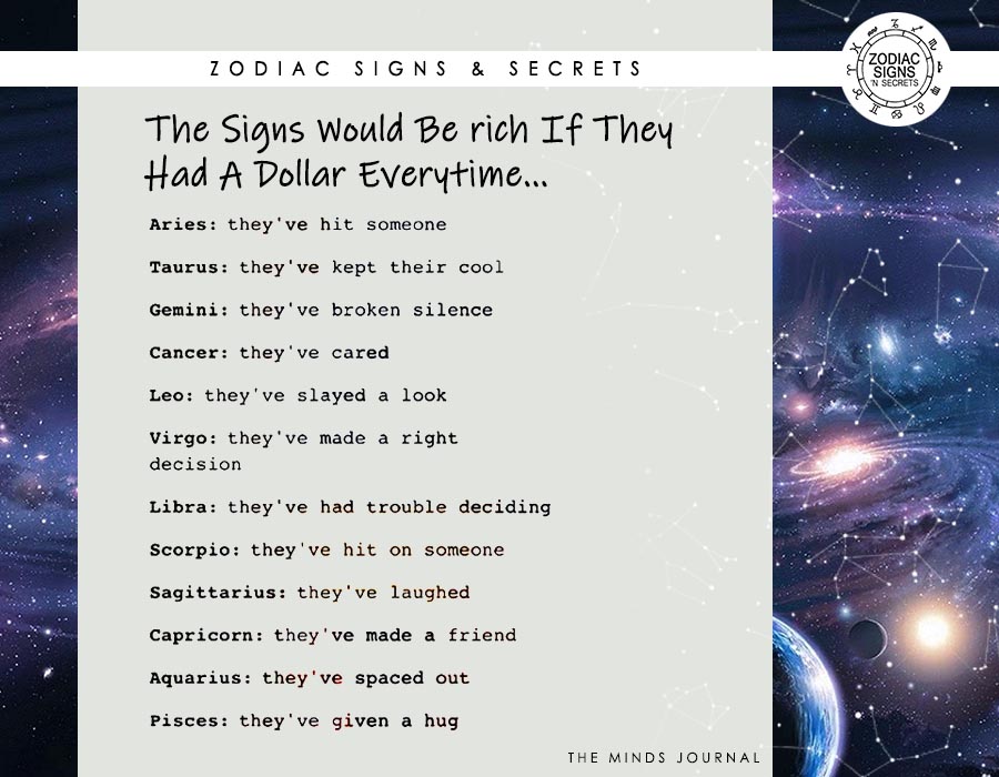 The Signs Would Be Rich If They Had A Dollar Everytime