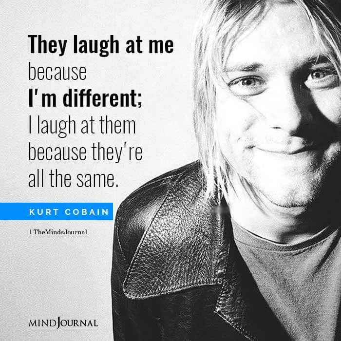 They Laugh At Me Because I’m Different