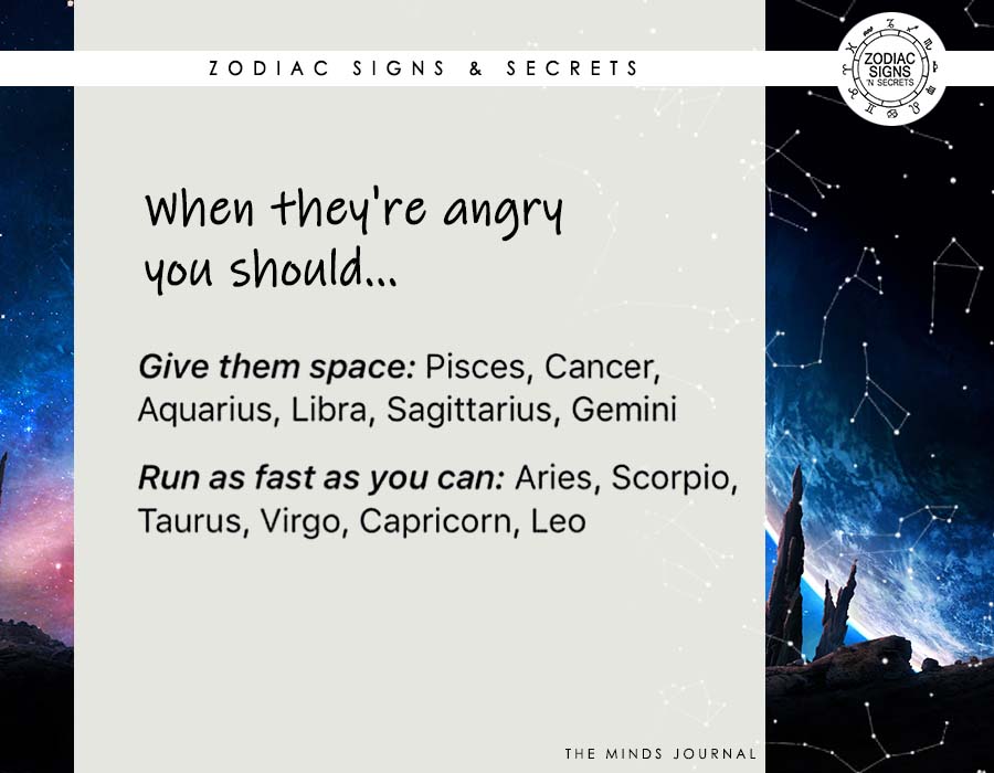 When The Signs’ Are Angry