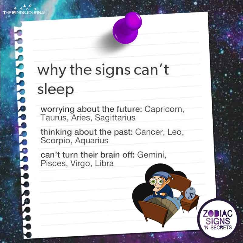 Why The Signs Can’t Sleep