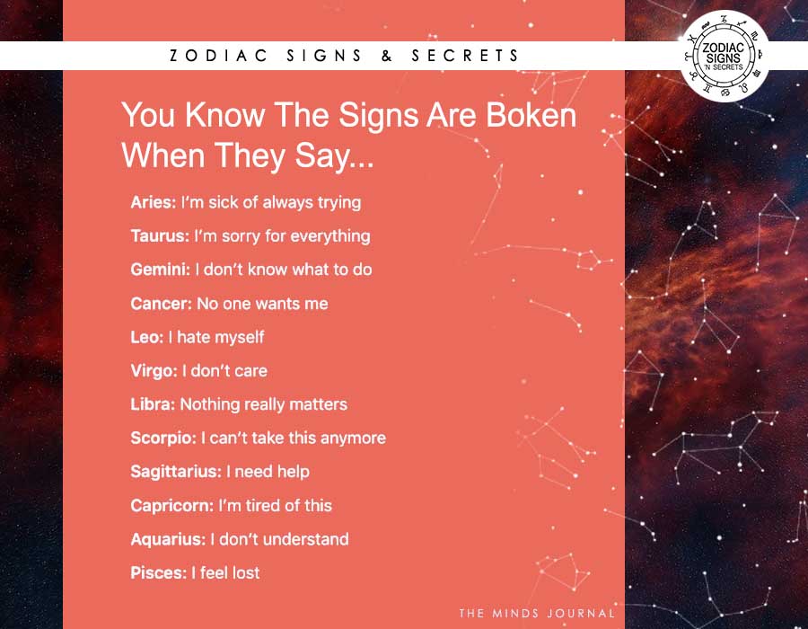 You Know The Signs Are Broken When They Say