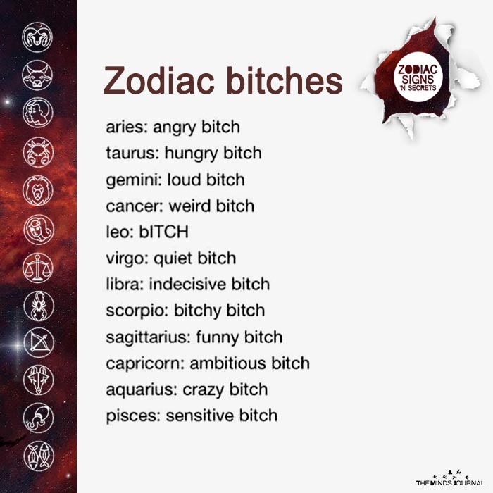 Zodiac Bitches
