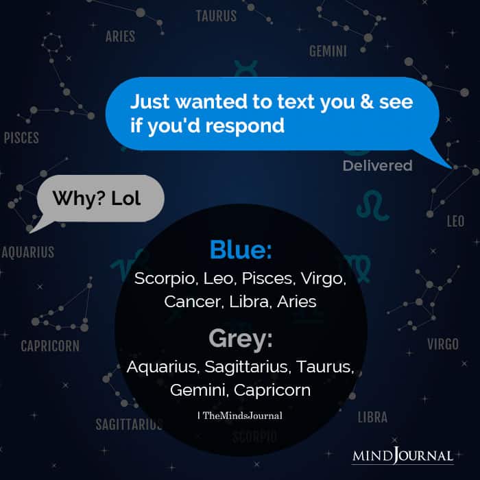 Zodiac Signs And Texting