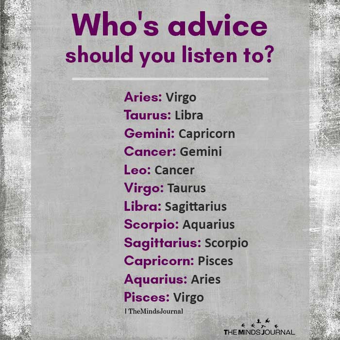 Who’s Advice Should You Listen To?