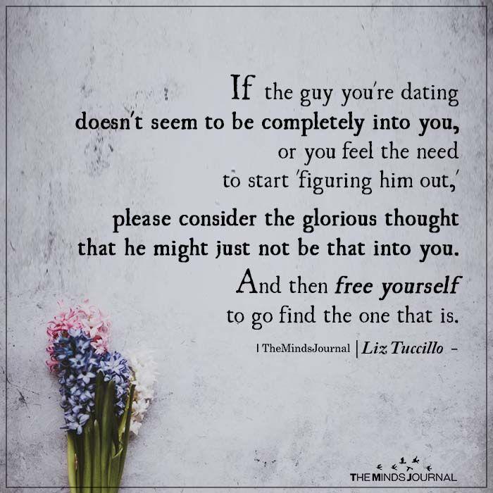 If The Guy You’re Dating