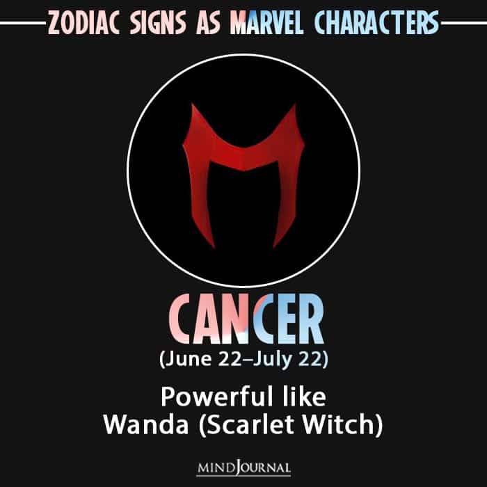The 12 Zodiac Signs As Marvel Characters 5 marvel characters cancer