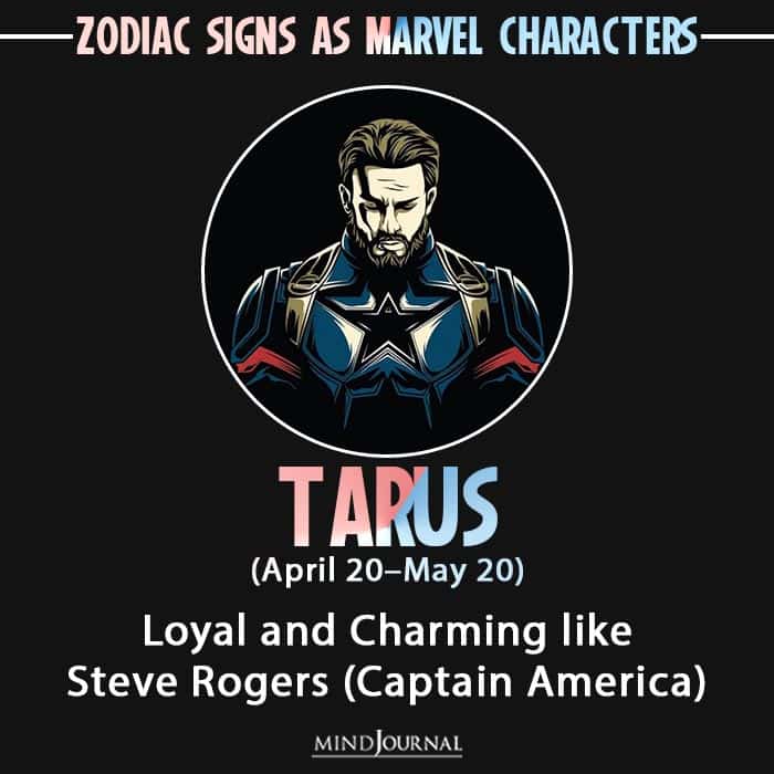 The 12 Zodiac Signs As Marvel Characters 3 marvel characters taurus