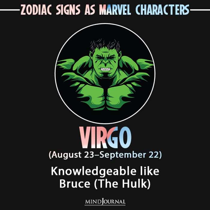 The 12 Zodiac Signs As Marvel Characters 7 marvel characters virgo