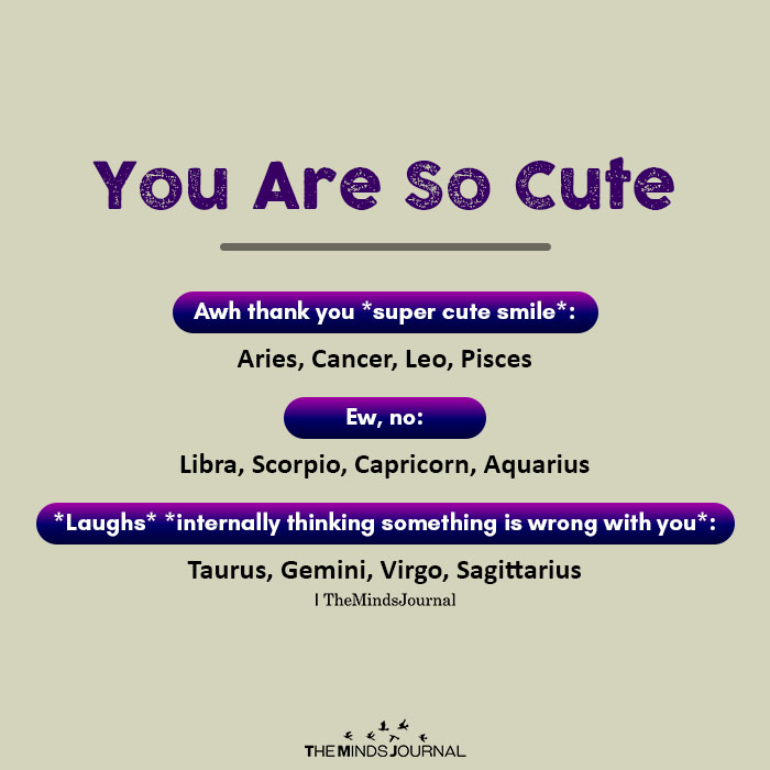 You Are So Cute